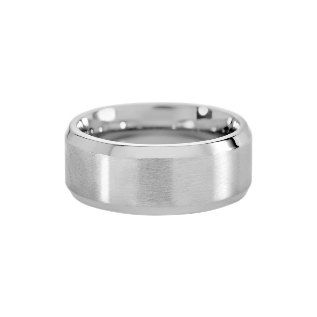 BOND Unisex Ring Edelstahl B 8 mm