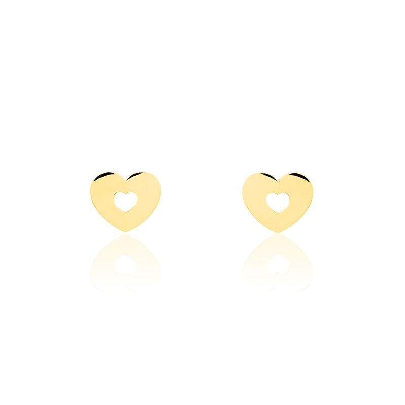 Boucles D'oreilles Puces Or Jaune - Spannringe Damen | OROVIVO