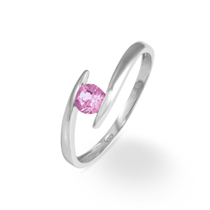 Bague Tiphaine Or Blanc Saphir - Spannringe Damen | OROVIVO