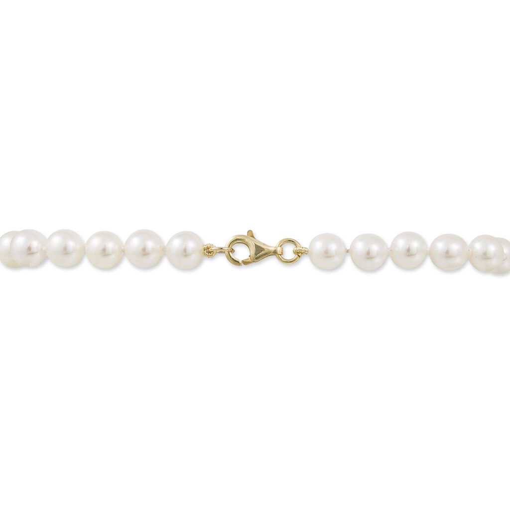 Bracelet Shola Or Jaune Perle De Culture D'akoya - Spannringe Damen | OROVIVO