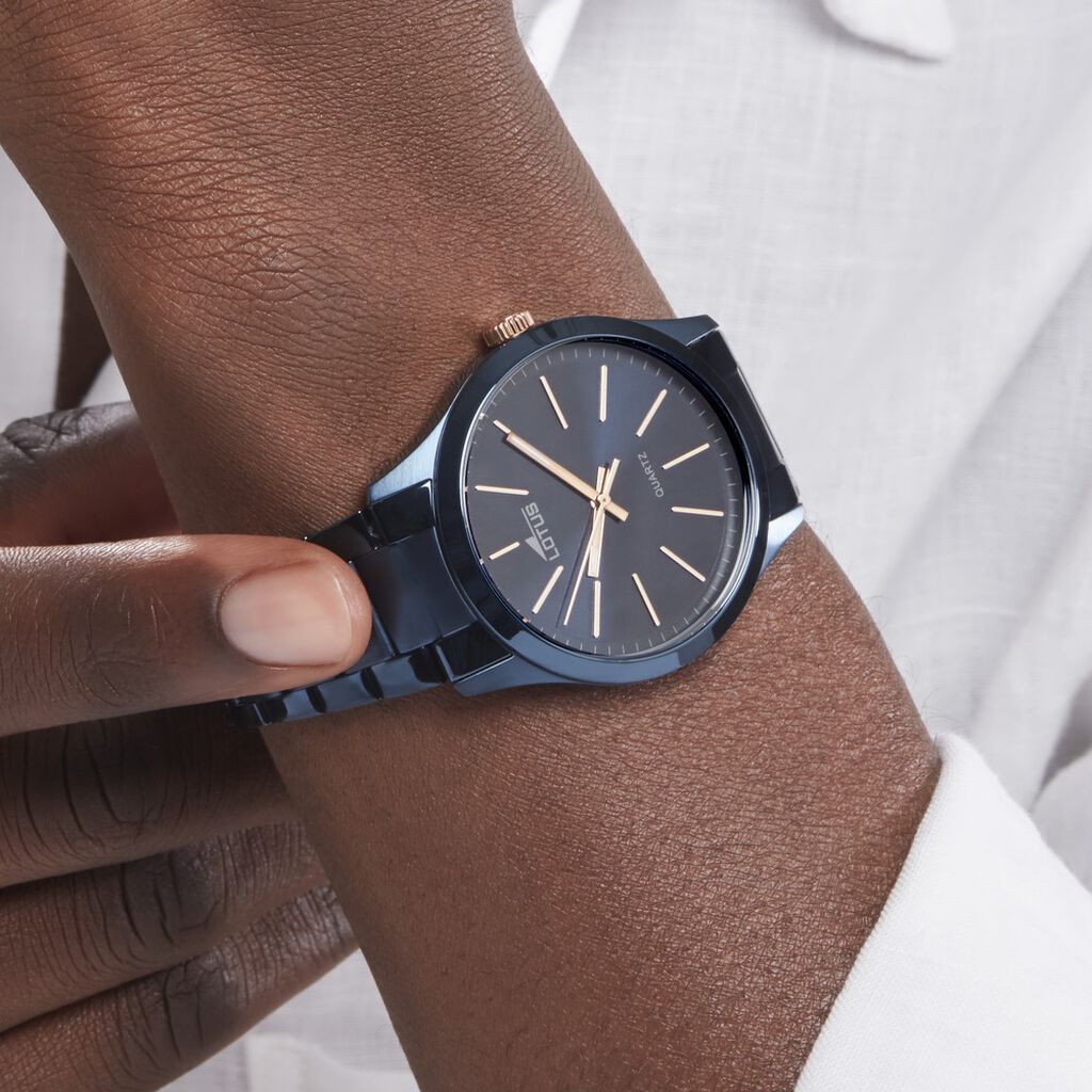 Montre Lotus Smart Casual Bleu - Spannringe Herren | OROVIVO