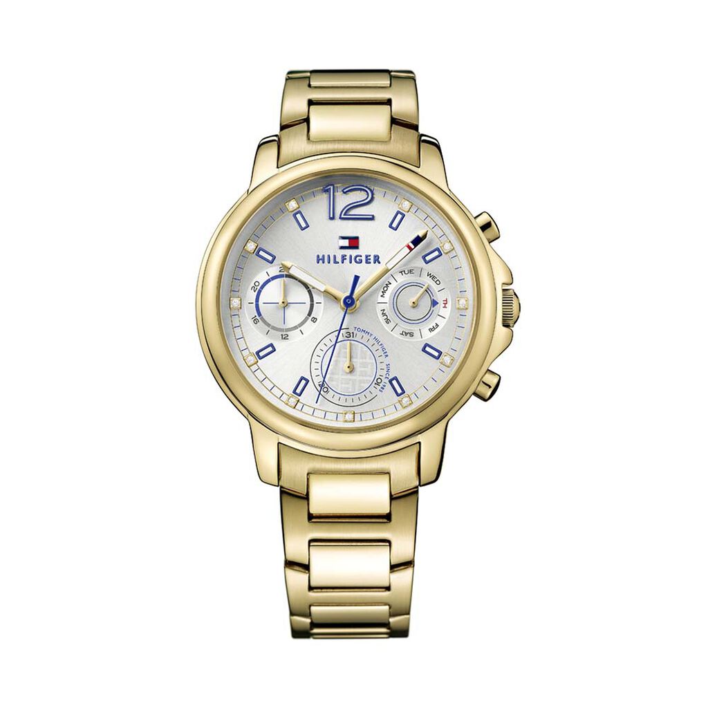 Tommy Hilfiger Damenuhr Claudia 1781742 Quarz, Uhr ohne Stein