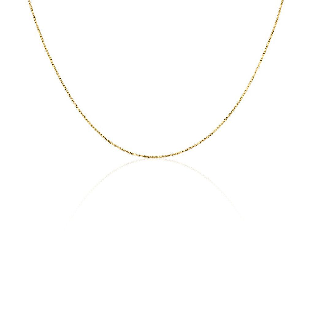 Unisex Kette Gold 375 Venezia Rund 1,20mm  - Halsketten Unisex | OROVIVO