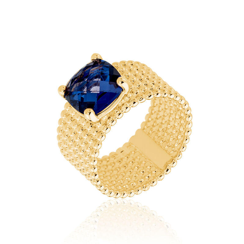 Bague Plaque Or Chachou - Spannringe Damen | OROVIVO