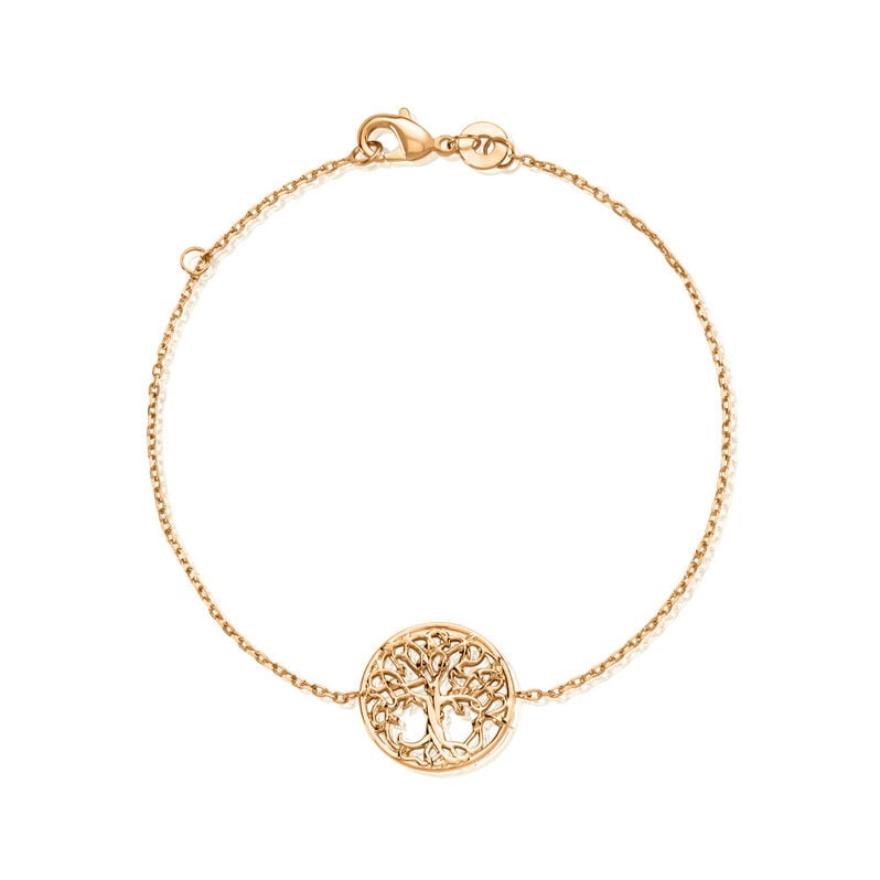 LEIA Damen Armband Vergoldet Lebensbaum - Armb&auml;nder mit Anh&auml;nger Damen | OROVIVO