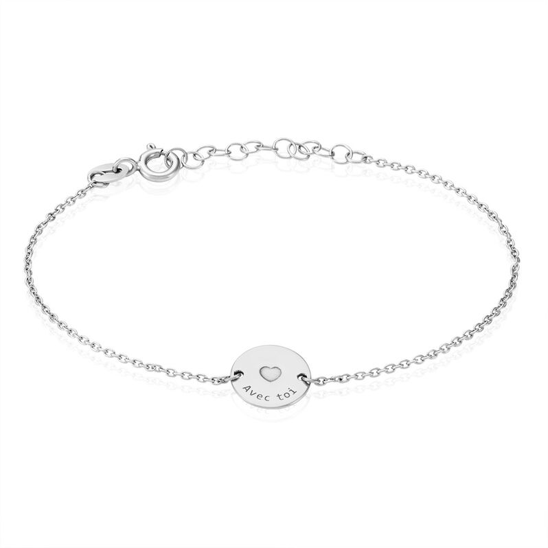 Bracelet Argent Weiss Nevada - Spannringe Damen | OROVIVO