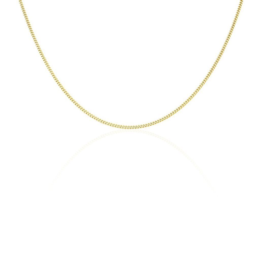Unisex Panzerkette Gold 375  - Halsketten Unisex | OROVIVO
