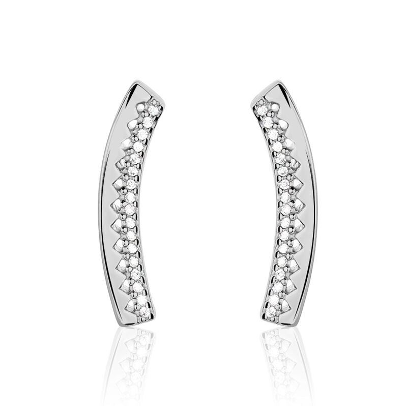 Boucles D'oreilles Analie Argent Oxydes - Spannringe Damen | OROVIVO