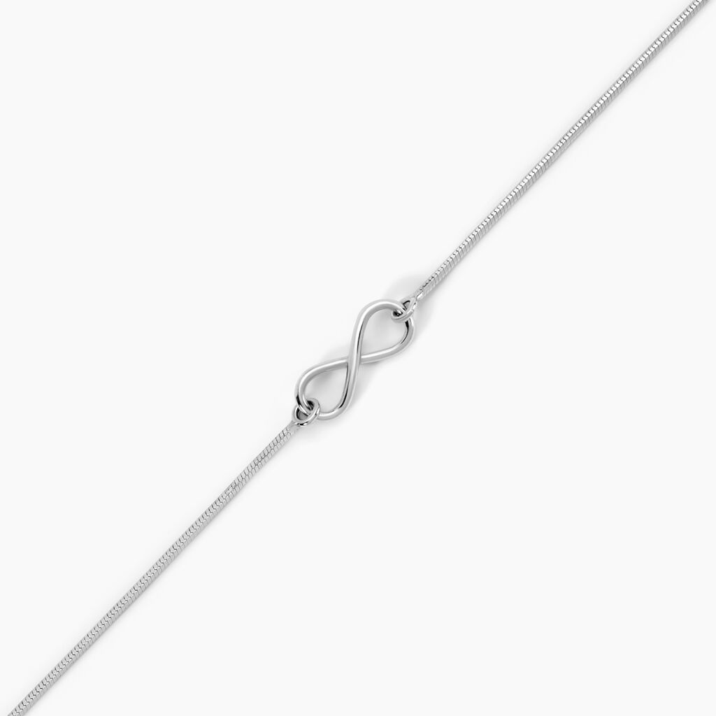 HELSA 1 Damen Armband Silber 925 Unendlichkeit