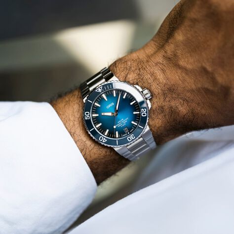 ORIS Herrenuhr Aquis Date Calibre 400 Automatik 01 400 7763 4135-07 8 - Armbanduhren Herren | OROVIVO