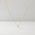 MONOPOLI Damen Collier Gold 585 (14 Karat) Diamant Wei&szlig; 0,26 ct