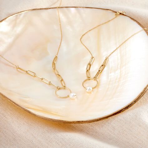 Damenarmband Gold 375 Zuchtperle - Armbänder  | OROVIVO
