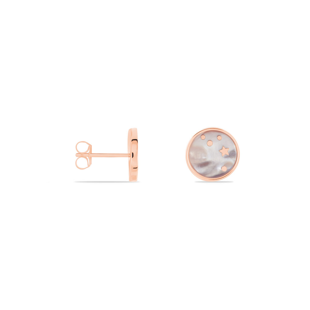 Damen Ohrstecker Silber 925 Rosé Vergoldet Stern - Ohrstecker Damen | OROVIVO