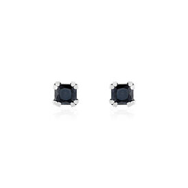 Damen Ohrstecker Weißgold 375 Zirkonia 3mm - Ohrstecker Damen | OROVIVO