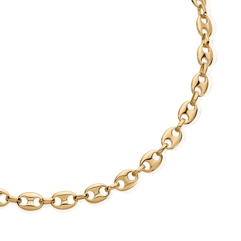 Damen Kette Vergoldet 750 Iliana 5cm - Halsketten Damen | OROVIVO