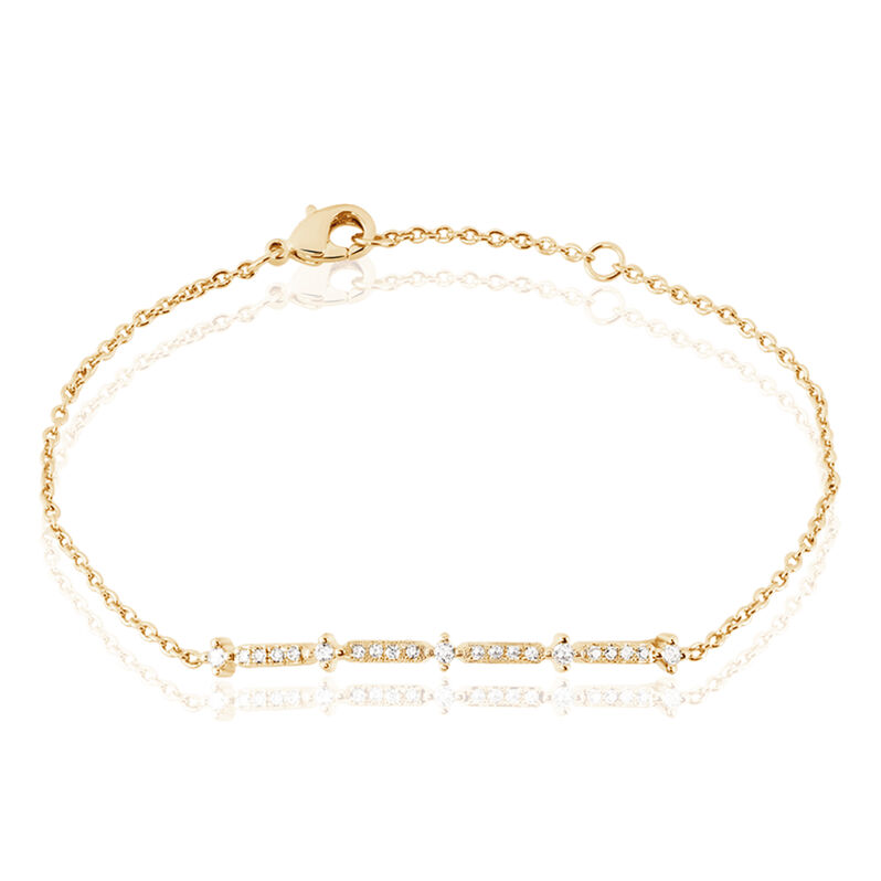 Bracelet Plaque Or Zabrina - Spannringe Damen | OROVIVO