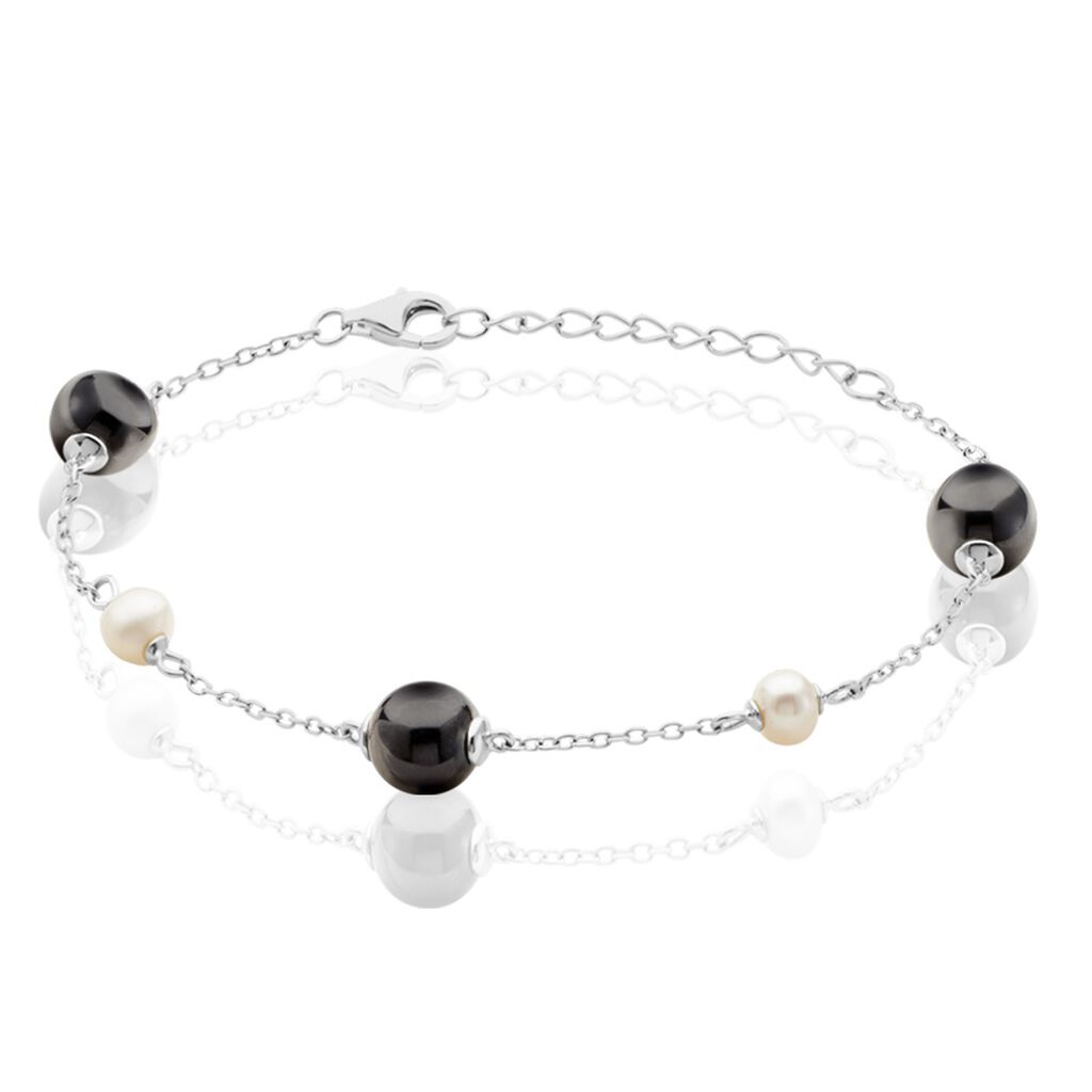 Bracelet Argent Perle De Culture - Spannringe Damen | OROVIVO