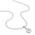 Damen Collier Silber Silber 925 Zirkonia Wei&szlig; 0,28 ct