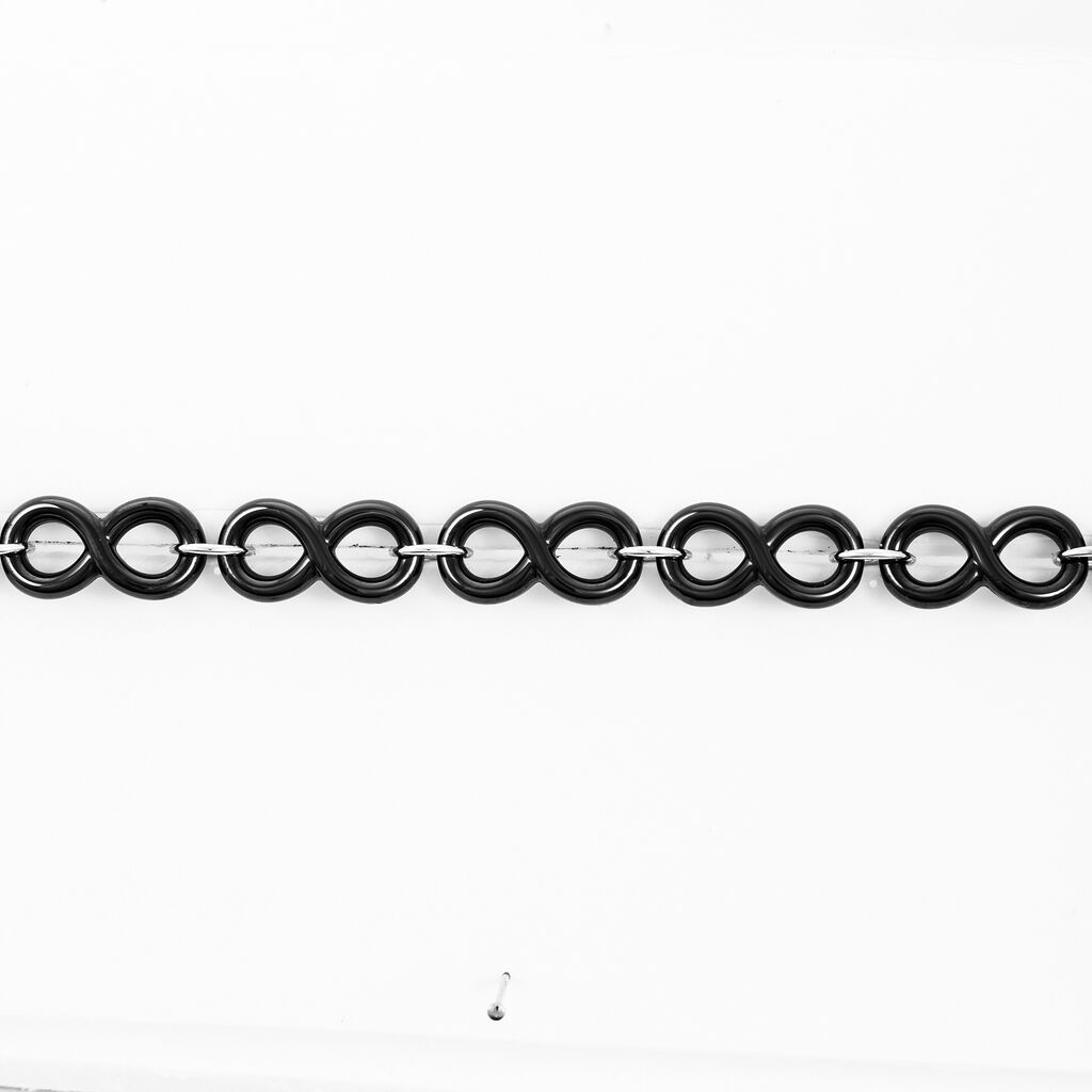 Bracelet Yvelyse Argent Blanc Céramique - Spannringe Damen | OROVIVO
