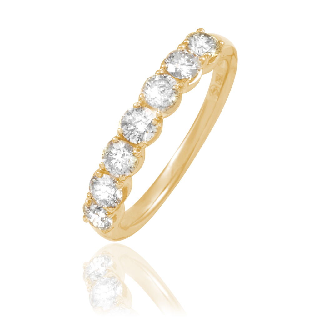 Alliance Eloise Or Jaune Diamant - Spannringe Damen | OROVIVO