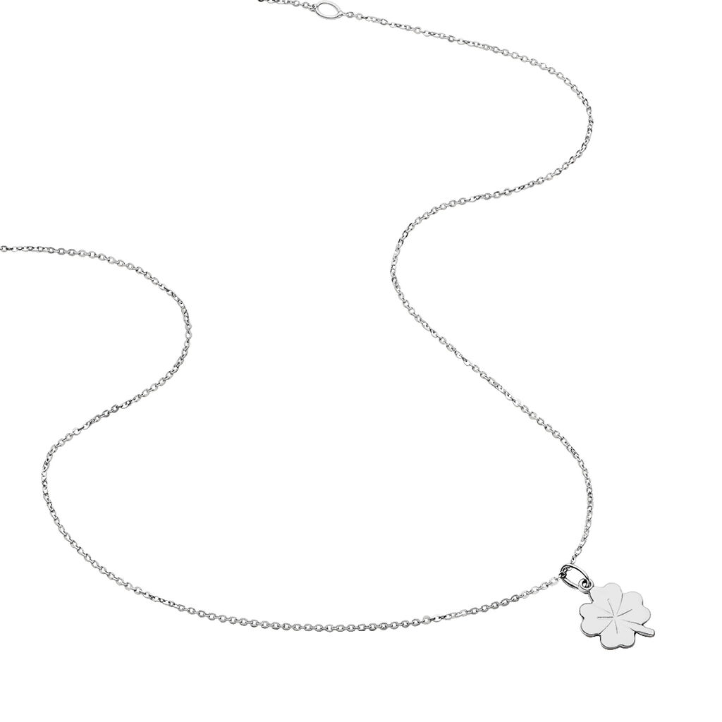 Kleeblatt Kette Silber 925 Aino  - Halsketten Kinder | OROVIVO