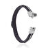 NEO Herren Armband Leder Schwarz Knoten