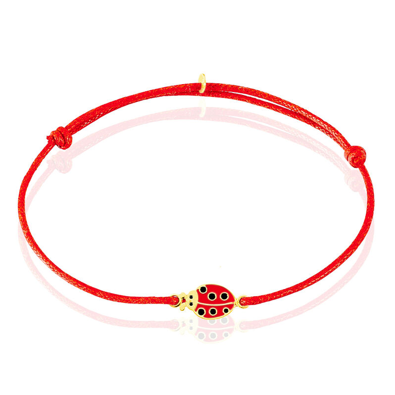 Bracelet Helidie Coccinelle Or Jaune - Spannringe Unisex | OROVIVO