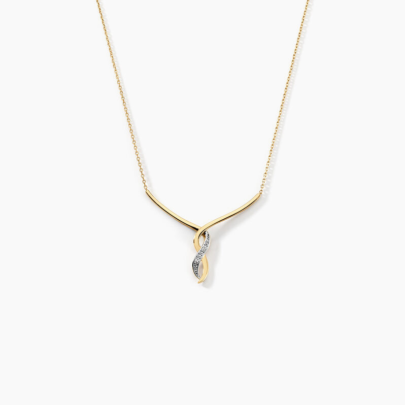 Collier Wynonna Or Jaune Diamant - Spannringe Damen | OROVIVO