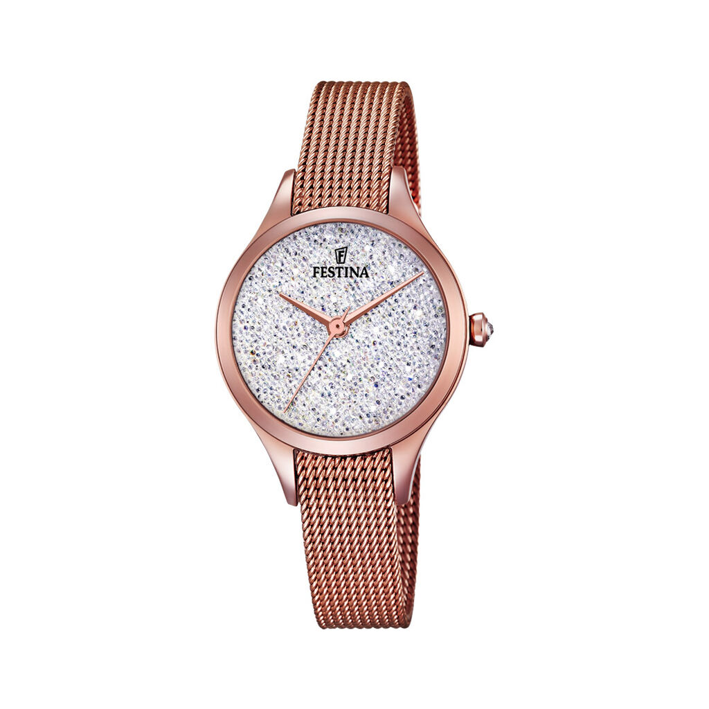 Montre Festina Mademoiselle Blanc - Spannringe Damen | OROVIVO