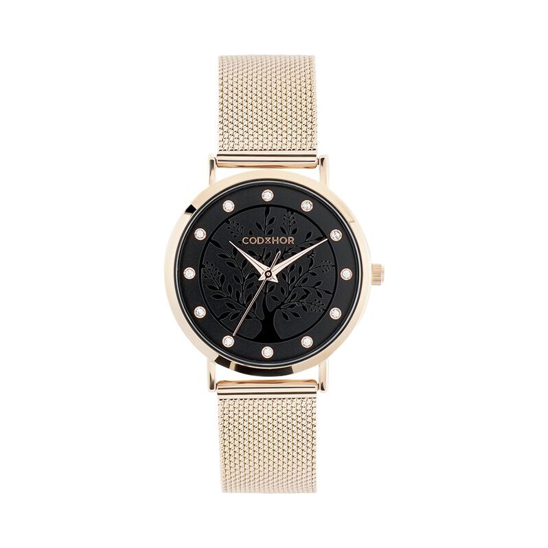 Montre Codhor Camille Noir - Spannringe Damen | OROVIVO
