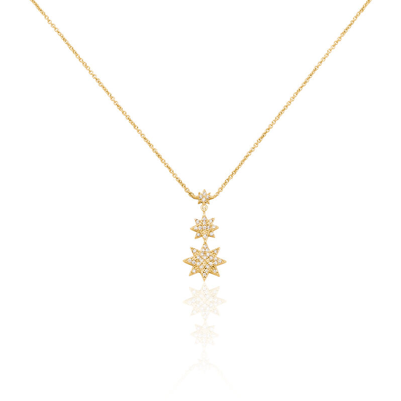 Collier Plaque Or Golden Meteorites - Spannringe Damen | OROVIVO