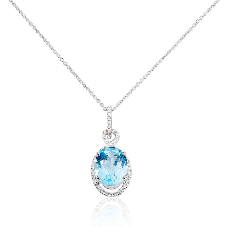Collier Or Weiss Ayanna Topaze - Spannringe Damen | OROVIVO