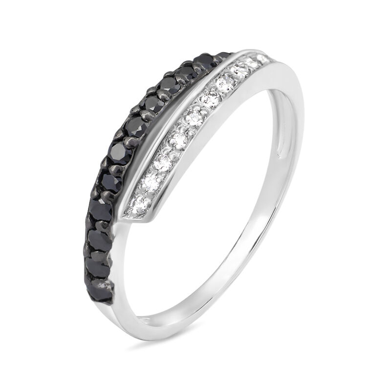 Anello Fantasia Silver Shine Argento Rodiato Cubic Zirconia - Spannringe Damen | OROVIVO