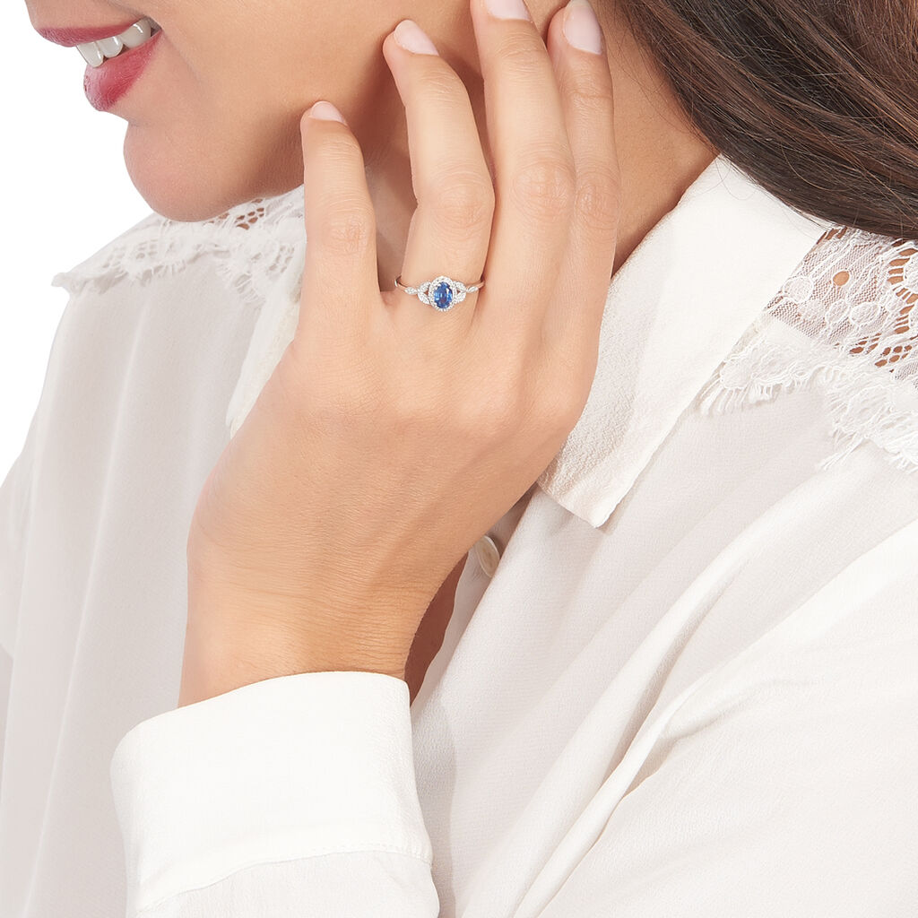 Bague Or Weiss Cloee - Spannringe Damen | OROVIVO