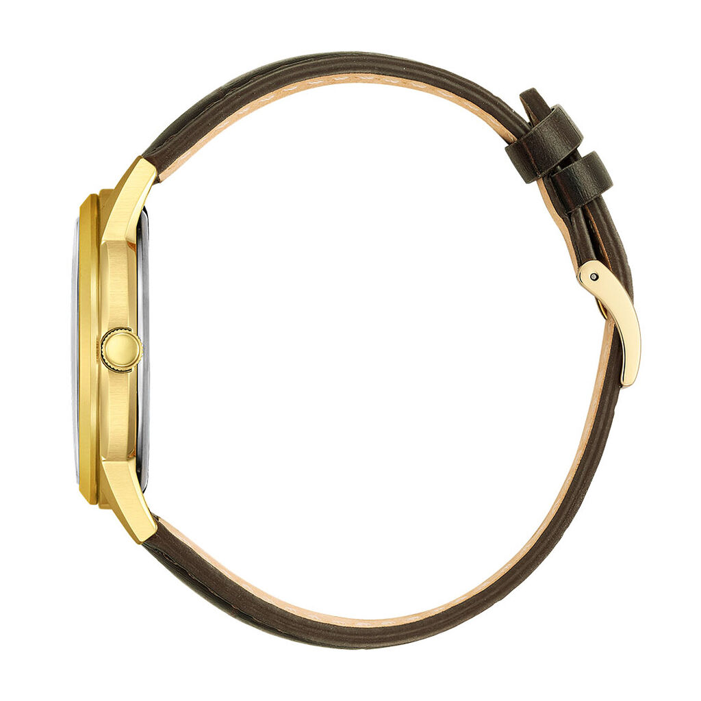 CITIZEN Damenuhr Leder AW0102-13AE Quarz - Armbanduhren Damen | OROVIVO