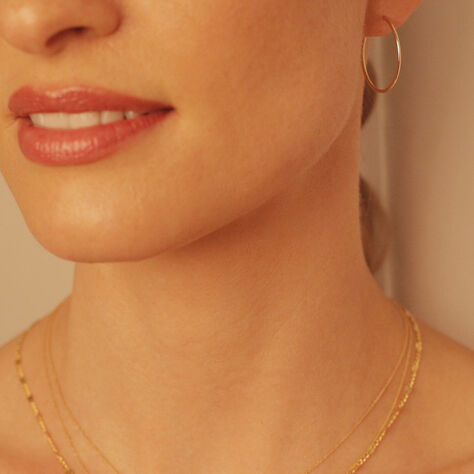 Damen Creolen Gold 375 - Creolen Damen | OROVIVO