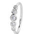 LOTTE Damen Ring Silber 925 Zirkonia Wei&szlig; 0,18 ct