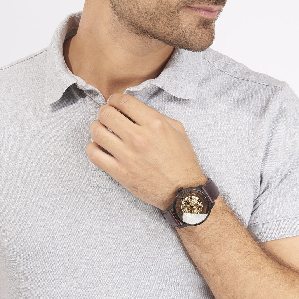 FOSSIL Herrenuhr Automatik Townsman ME3098 - Armbanduhren Herren | OROVIVO