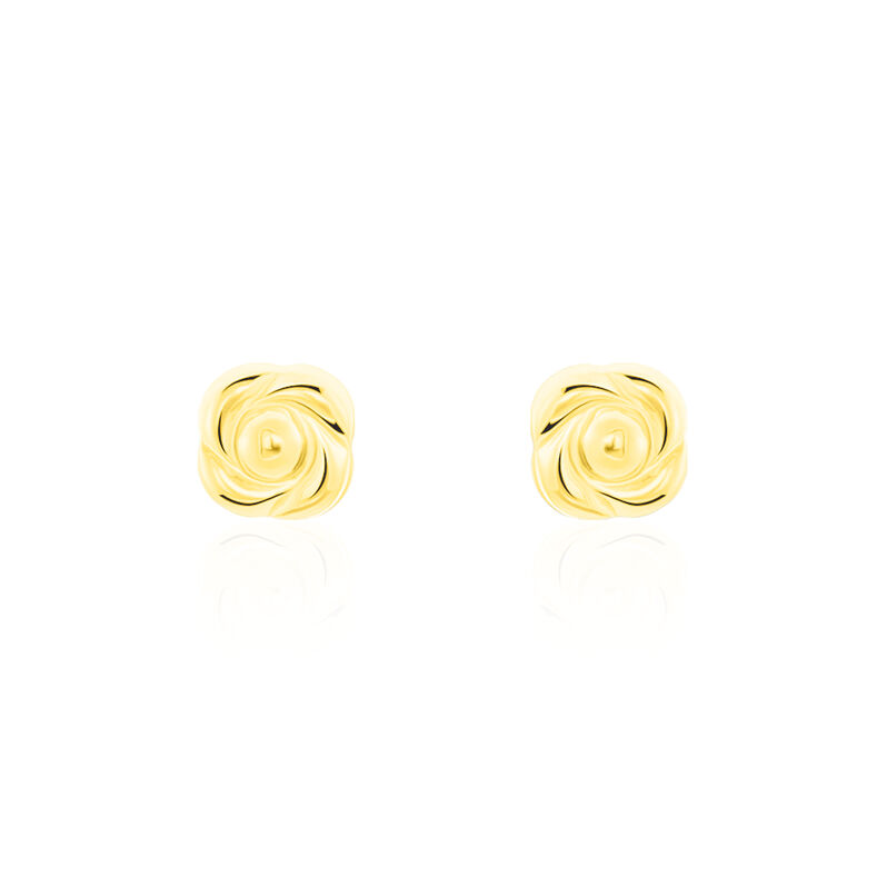 Boucles D'oreilles Or Jaune - Spannringe Damen | OROVIVO
