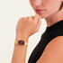 Montre Rosefield Oval Bordeaux