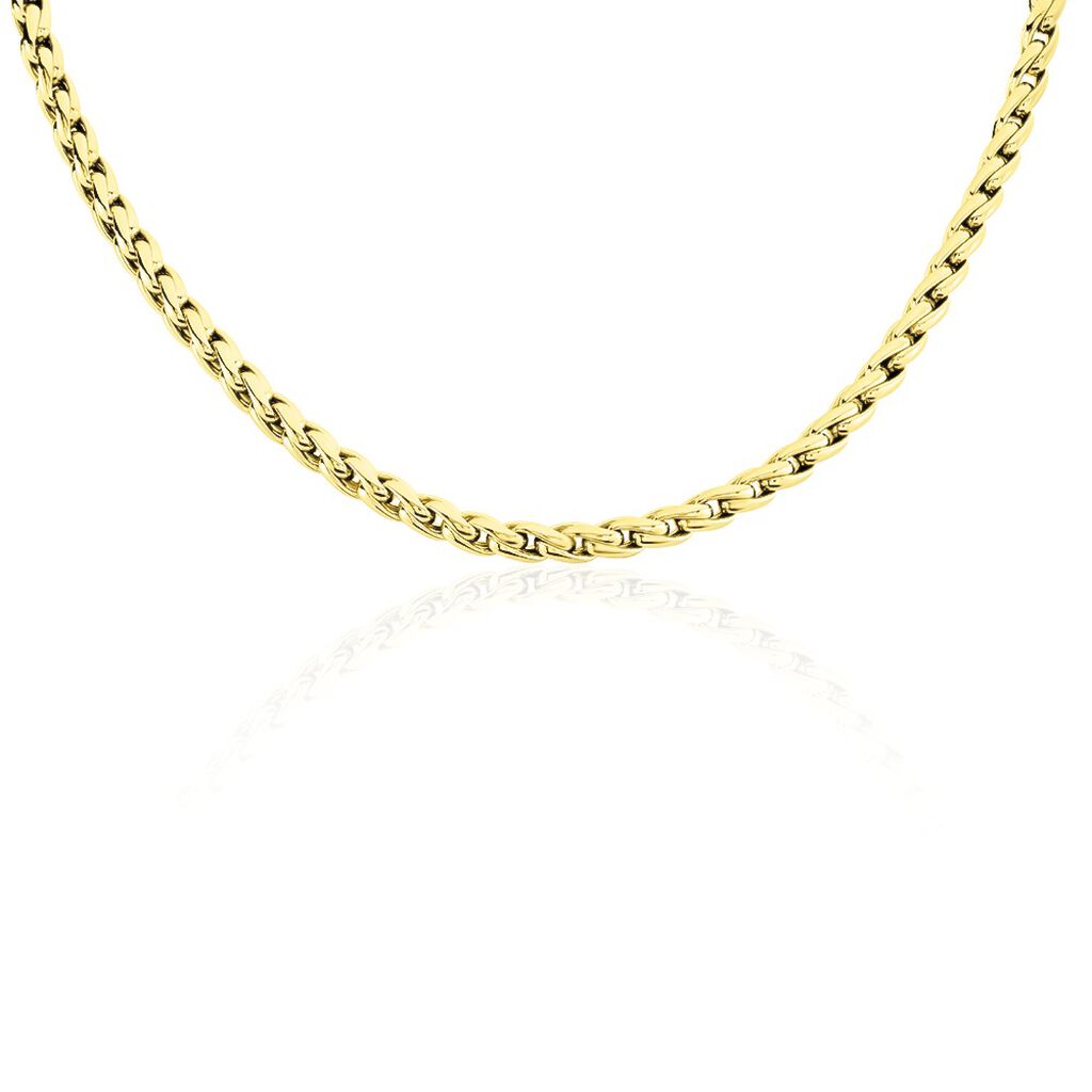 LIKA Damen Kette Gold 375 (9 Karat) B 6 mm