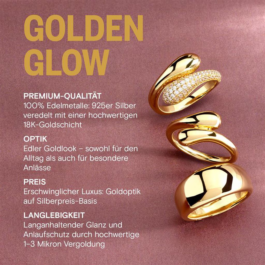 KOFI Damen Armband Silber vergoldet 925 B 4,5 mm