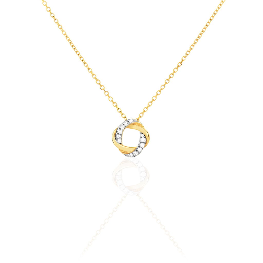 Collier Elo Or Jaune Diamant - Spannringe Damen | OROVIVO