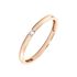 Graz Damen Ring Rosegold 375 (9 Karat) Diamant Wei&szlig; 0,03 ct B 1,8 mm
