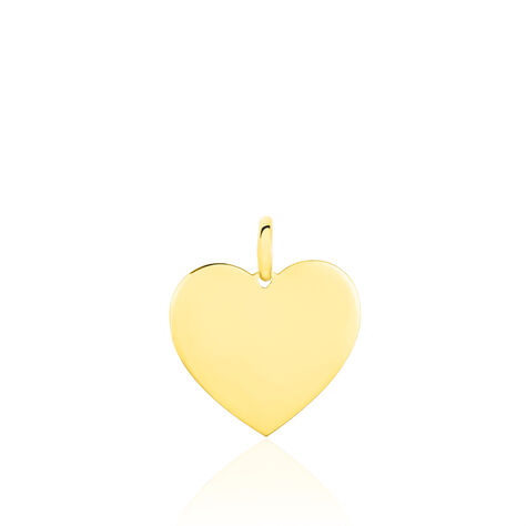 SIRONA Damen Anh&auml;nger Gold 375 (9 Karat) Herz - Anh&auml;nger mit Gravur  | OROVIVO