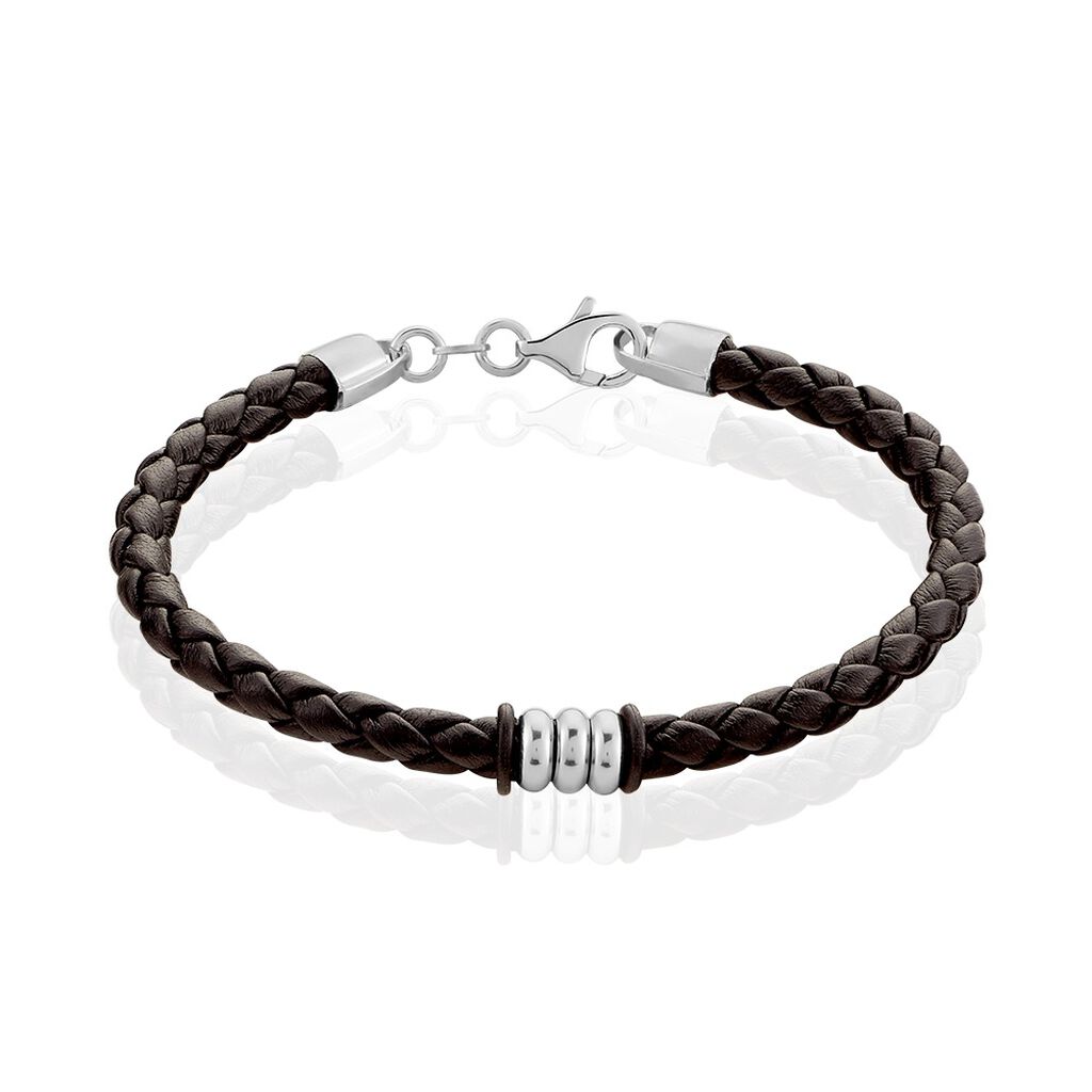 BOBBY Herren Armband Silber Silber 925