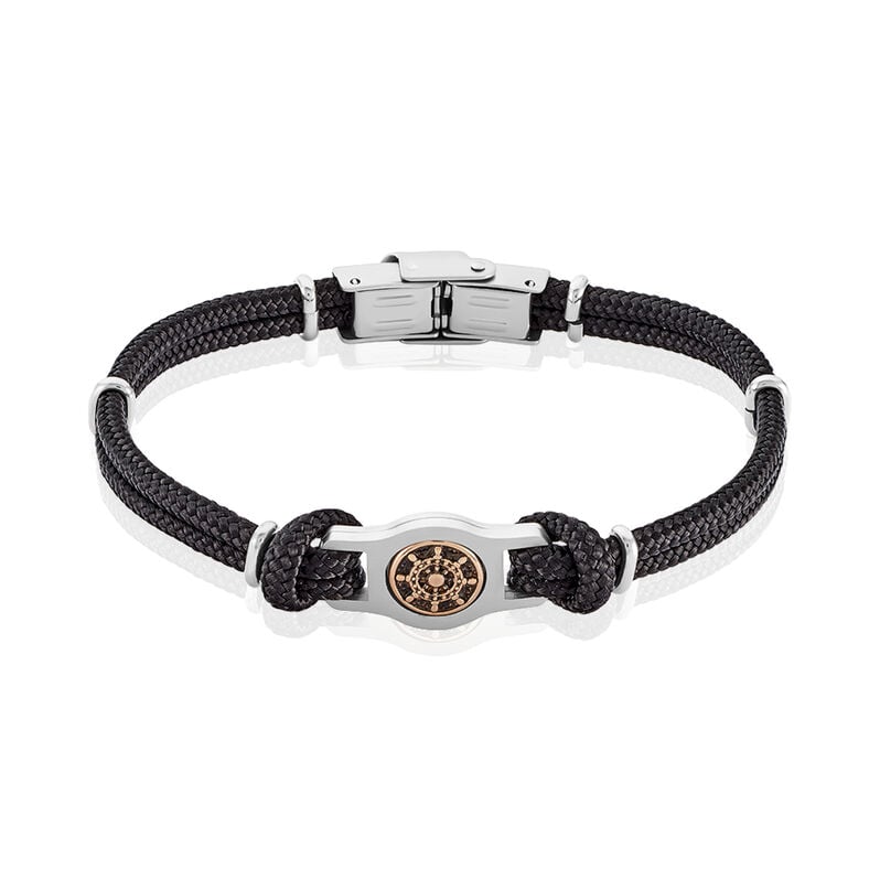 Bracelet Acier Paulette Cordon - Spannringe Herren | OROVIVO