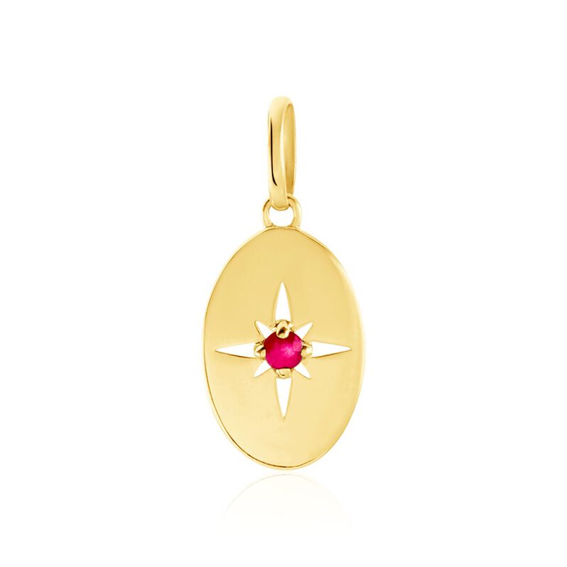 Pendentif Melchior Or Jaune Rubis - Spannringe Damen | OROVIVO