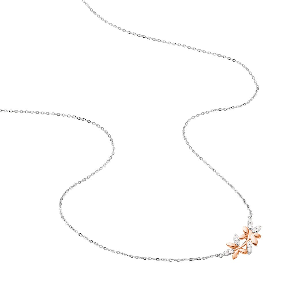 Damen Halskette Silber 925 Rosé Vergoldet - Halsketten Damen | OROVIVO