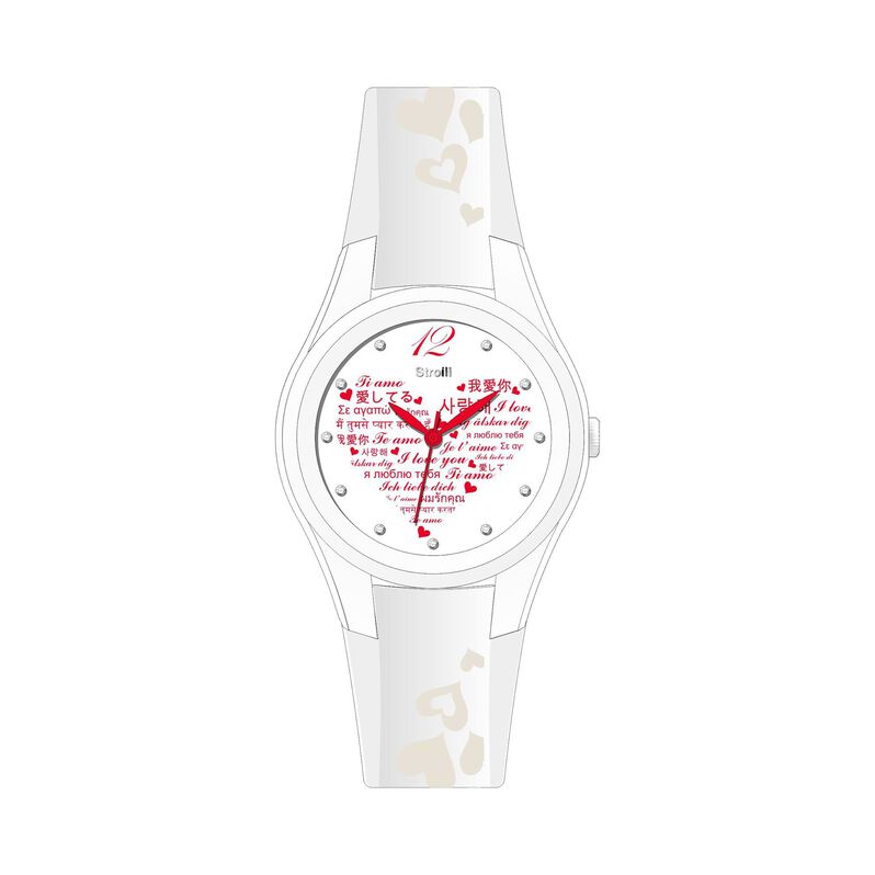 Solo tempo Love edition in silicone - Spannringe Damen | OROVIVO